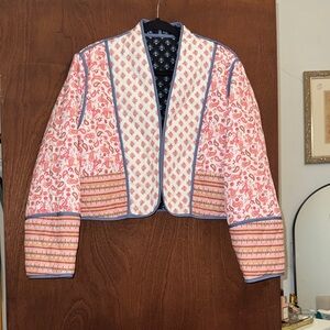 Floral Quilted Reversible Jacket